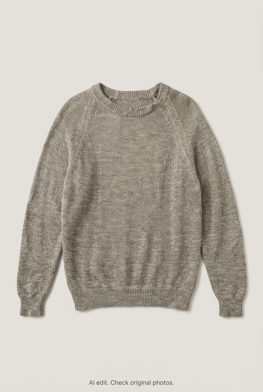 Van Cort marled sweater front preview