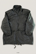 Venezia Leathers black coat front preview