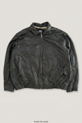 Weatherproof leather jacket front preview